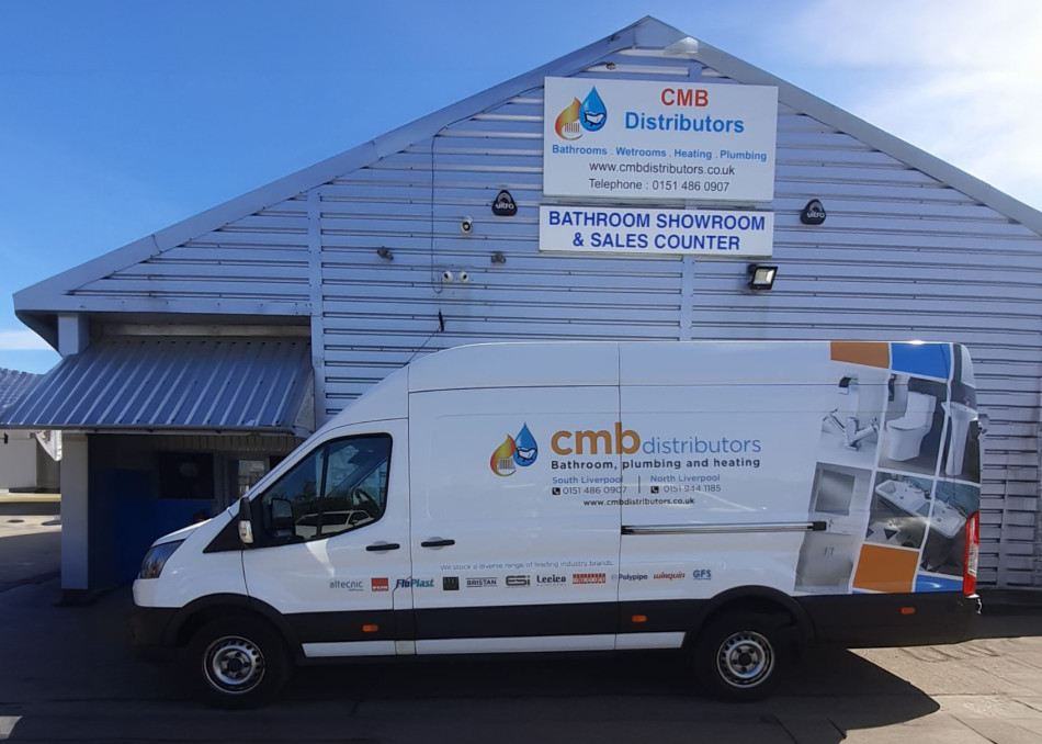 CMB Distributors Van at Showroom