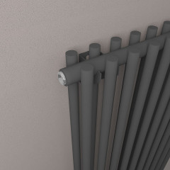 Murano 1800 x 410mm Radiator - Matt Anthracite