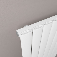 Sandhurst 600 x 1255mm Aluminium Radiator - Matt White