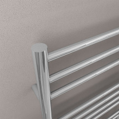 Violla 790 x 500mm Stainless Steel Towel Rail - Polished Stainless Steel