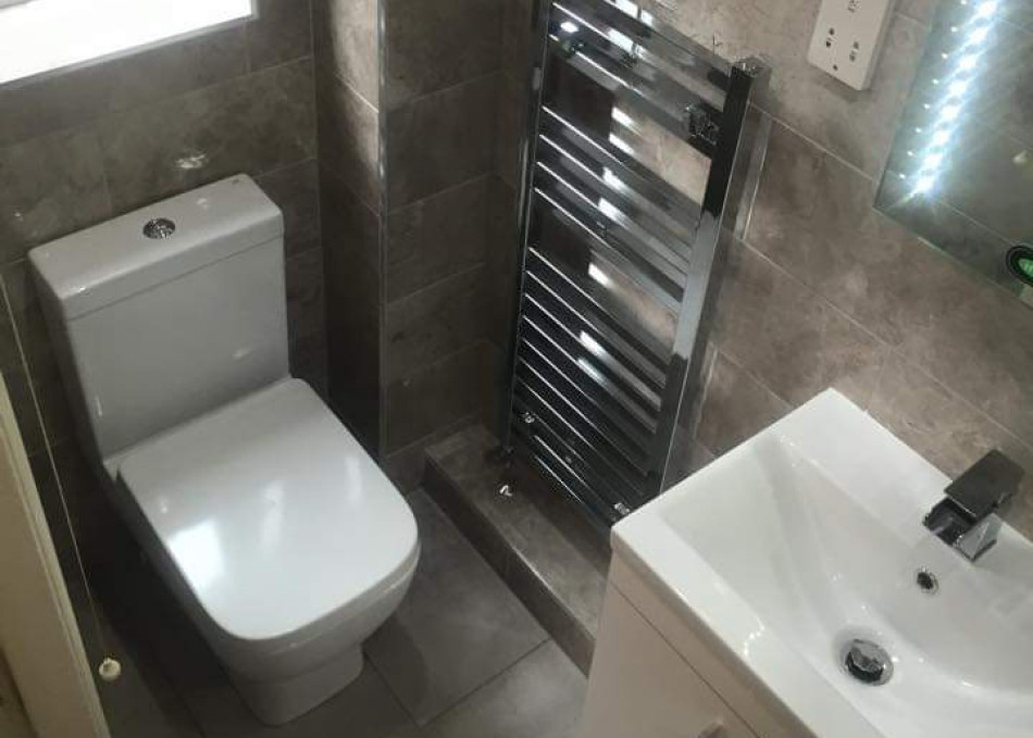Modern Cloakroom Toilet Project